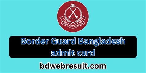 joinborderguard.bgb.gov.bd admit card